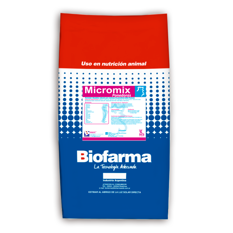 Micromix Ponedoras - Biofarma